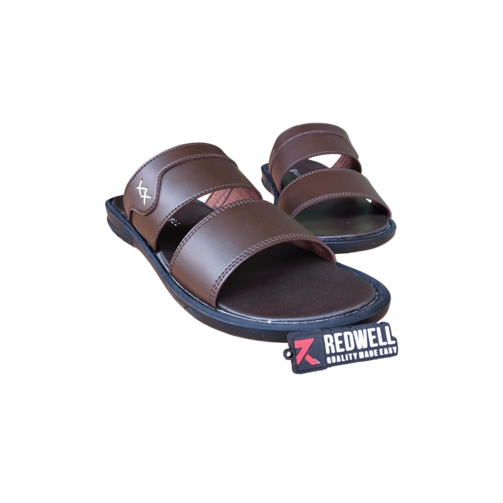 (PROMOSI)Sendal 100% Import Sendal Pria Sendal sandal Gaya Jepang Casual Sandal Pria Sol karet tahan aus non-slip Nyaman