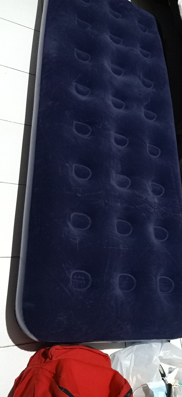 Kasur Angin Pompa Bestway Single 1 Orang #67000 + Pompa 12