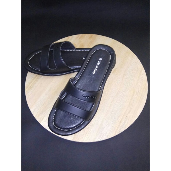 Sandal Pria Cloud Gray|upper & insole Kulit Sintetis|outsole karet