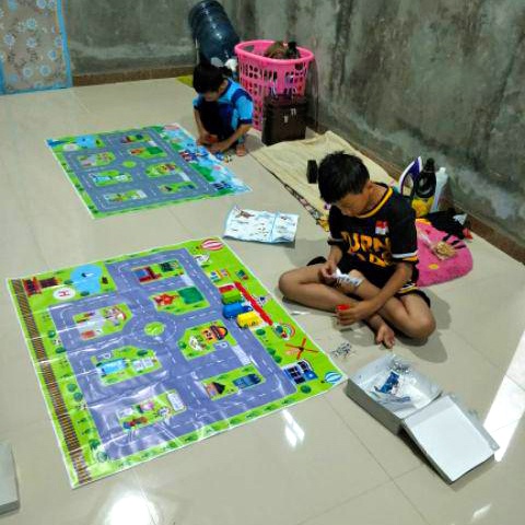 Mainan Edukasi Anak Playmap Jalanan Dan Perkotaan Poli