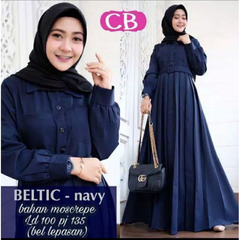 Gamis Terbaru / Beltic Dress / Dress Terbaru / Gamis Muslim / Dress Kondangan / gamis Dres termurah