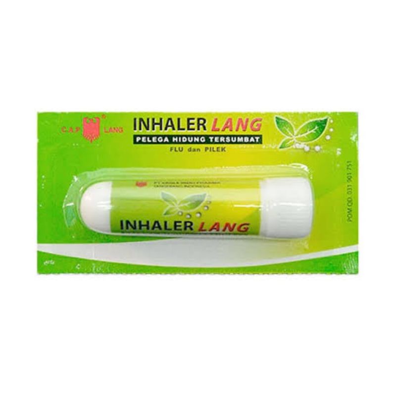 Inhaler Cap Lang Pelega Hidung Mampet 1 pcs ORIGINAL-BPOM