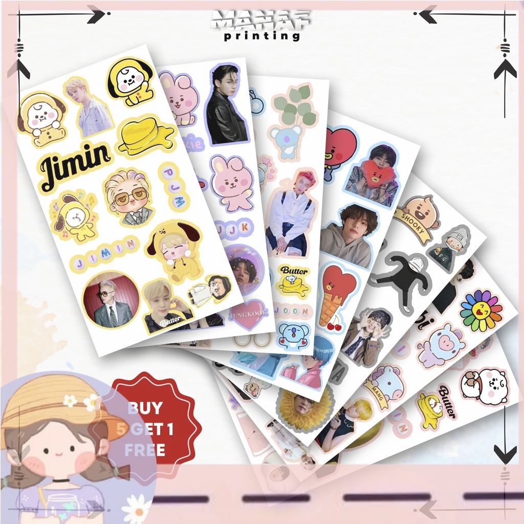 

[HNR] (BTS Series) Sticker Aesthetic BTS | Sticker Tumblr BTS | Sticker HP BTS | Mini Sticker Tumblr BTS | Sticker Lucu BTS | Sticker Diary BTS S-KP