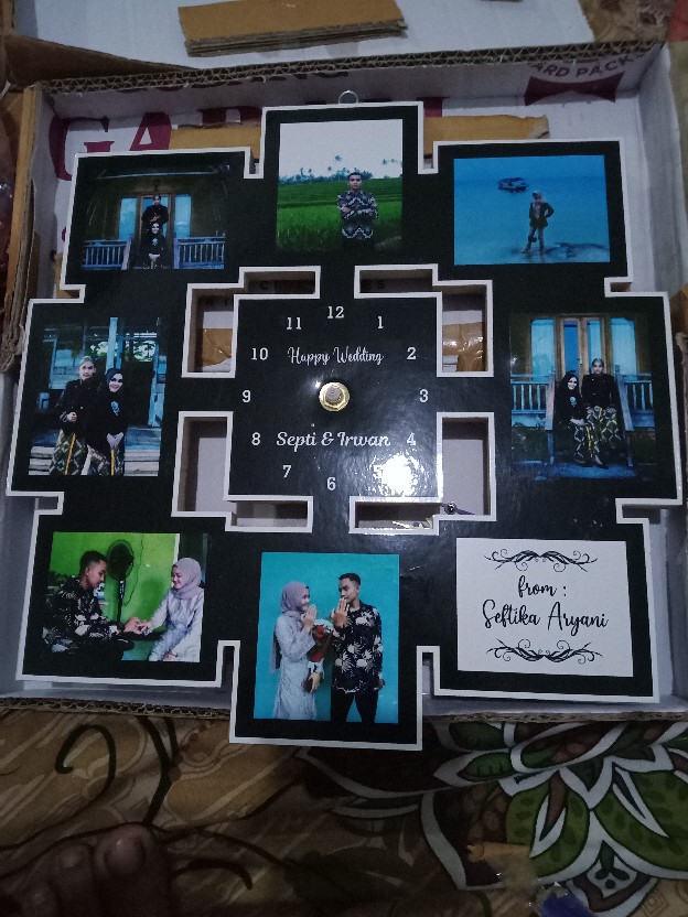 Jam Kayu Foto/jam Kayu Vintage/jam Kayu Custom