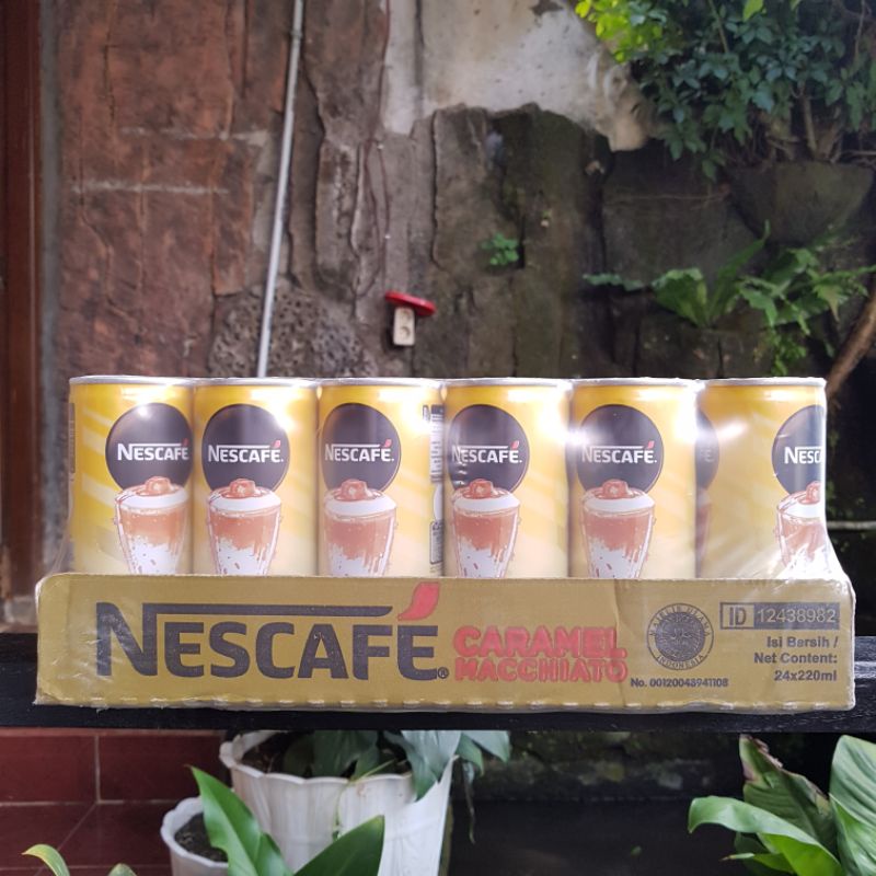 

Nescafe Caramel Macchiato Kaleng isi 220 ml 1 Karton (24 x 220 ml)