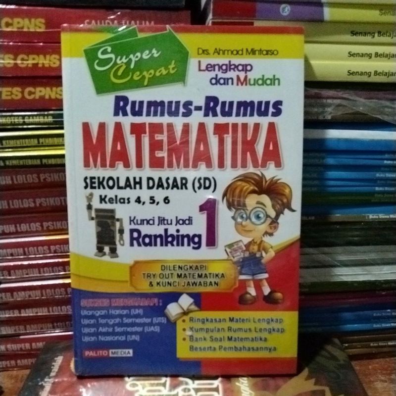 Rumus Rumus Matematika SD Kelas 4, 5, 6