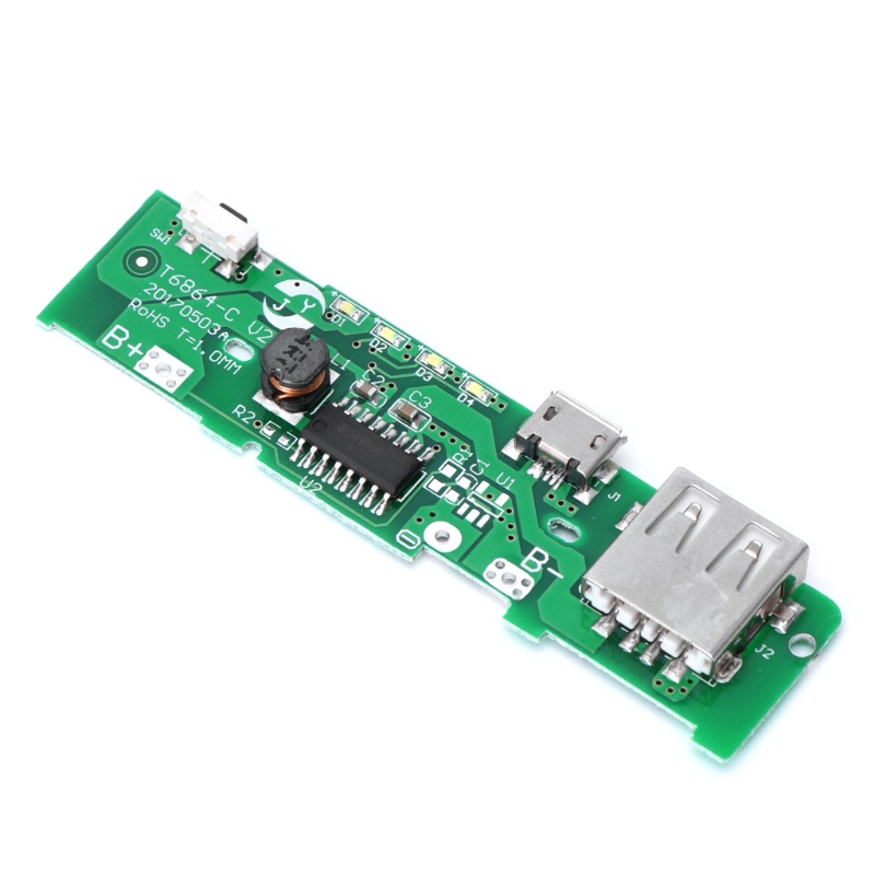 Btsg Modul Board PCB Power Bank USB 5V 2A Untuk Baterai 18650