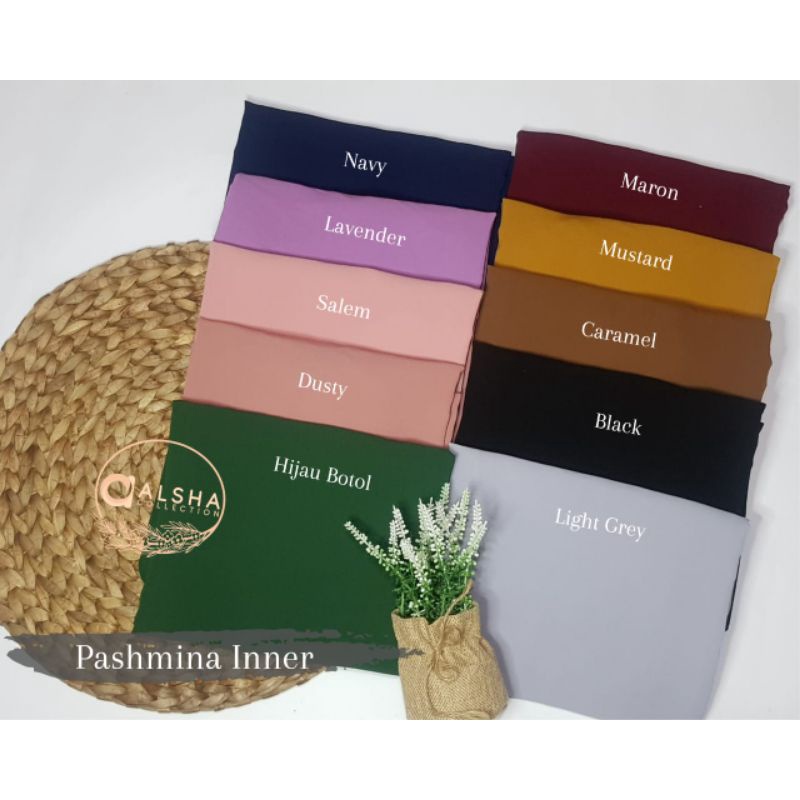 Jilbab Pashmina Ceruty Inner Pashminer Ori Alsha-1