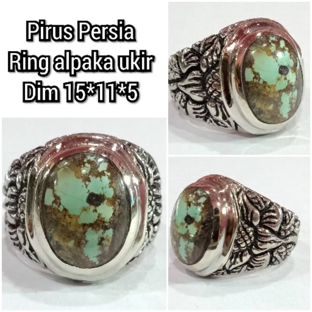 CINCIN BATU PIRUS PERSIA ASLI NATURAL