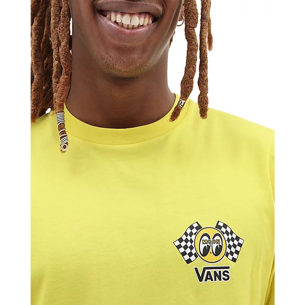 KAOS VANS OF THE WALL | MOON EYES SS TEE VIBRANT YELLOW