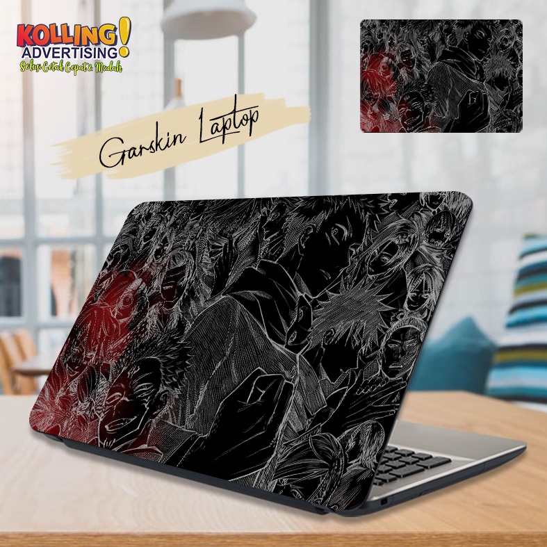 Garskin Laptop jujutsu kaisen 4k Skin Laptop Stiker Laptop