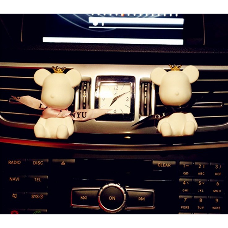 BEARBRICK Parfum Parfume Pewangi Kapul Pengharum Mobil JEPIT AC Excecutive Pastel