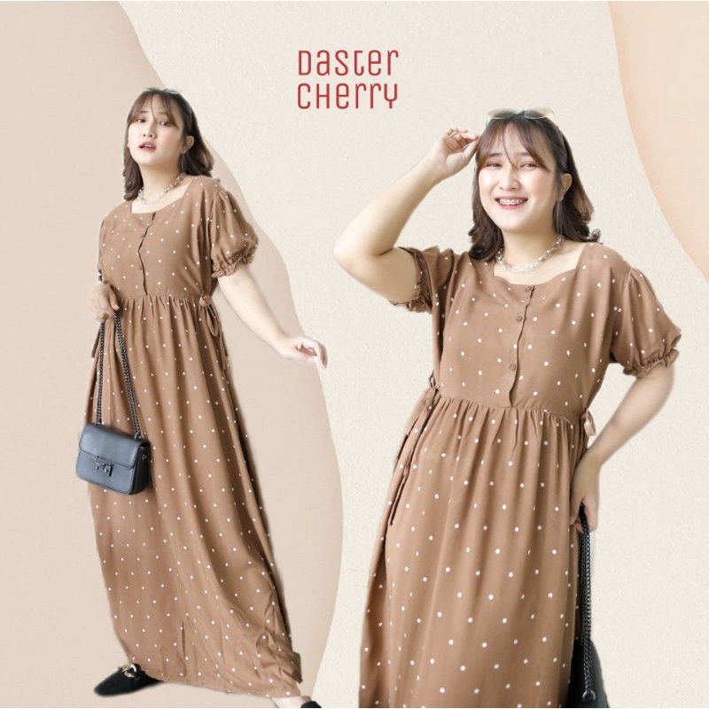 Cherry Dress/daster busui semata kaki Allsize