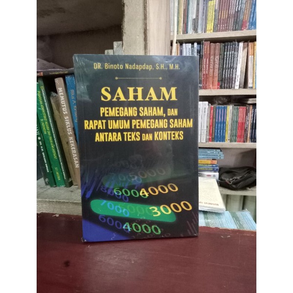 saham pemegang saham dan rapat umum pemegang saham antara teks dan konteks