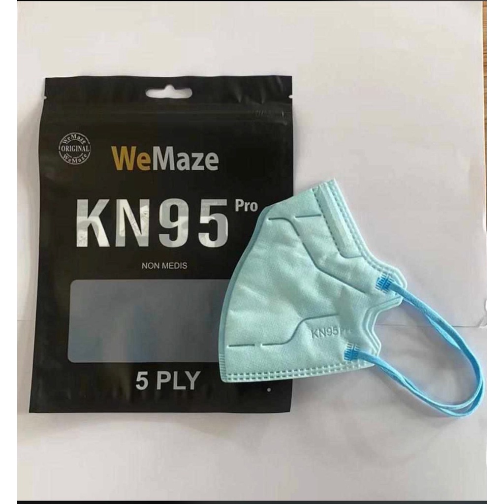 Masker KN95 Pro WEMAZE . WEMASK Masker KN 95 WEMAZE . WEMASK Pro Isi 10.Pcs