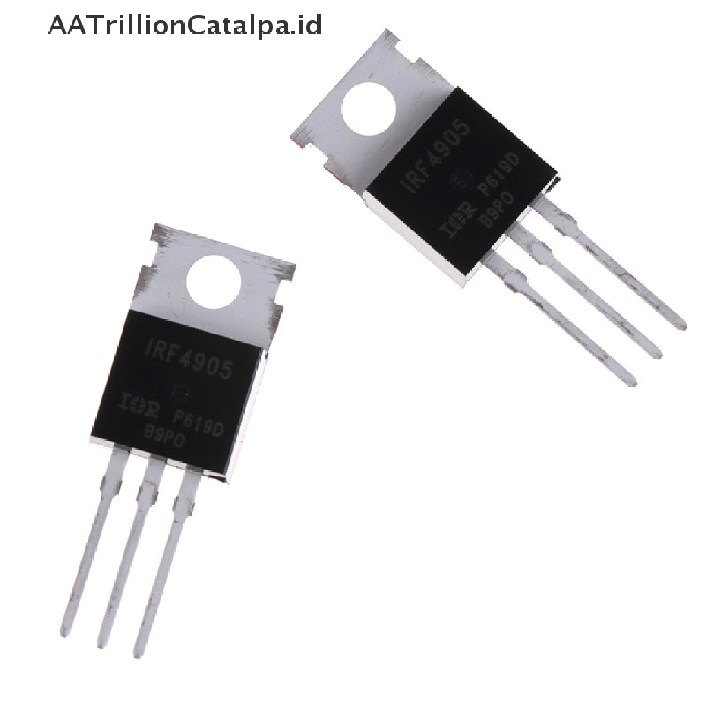 Aatrillioncatalpa 10pcs IRF4905 IRF4905PBF Power MOSFET 74A 55V P-Channel IR TO-22