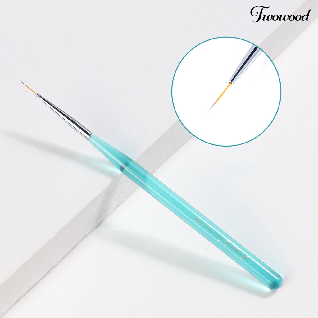 Brush Nail Art Bahan Nilon Non slip Untuk Manicure