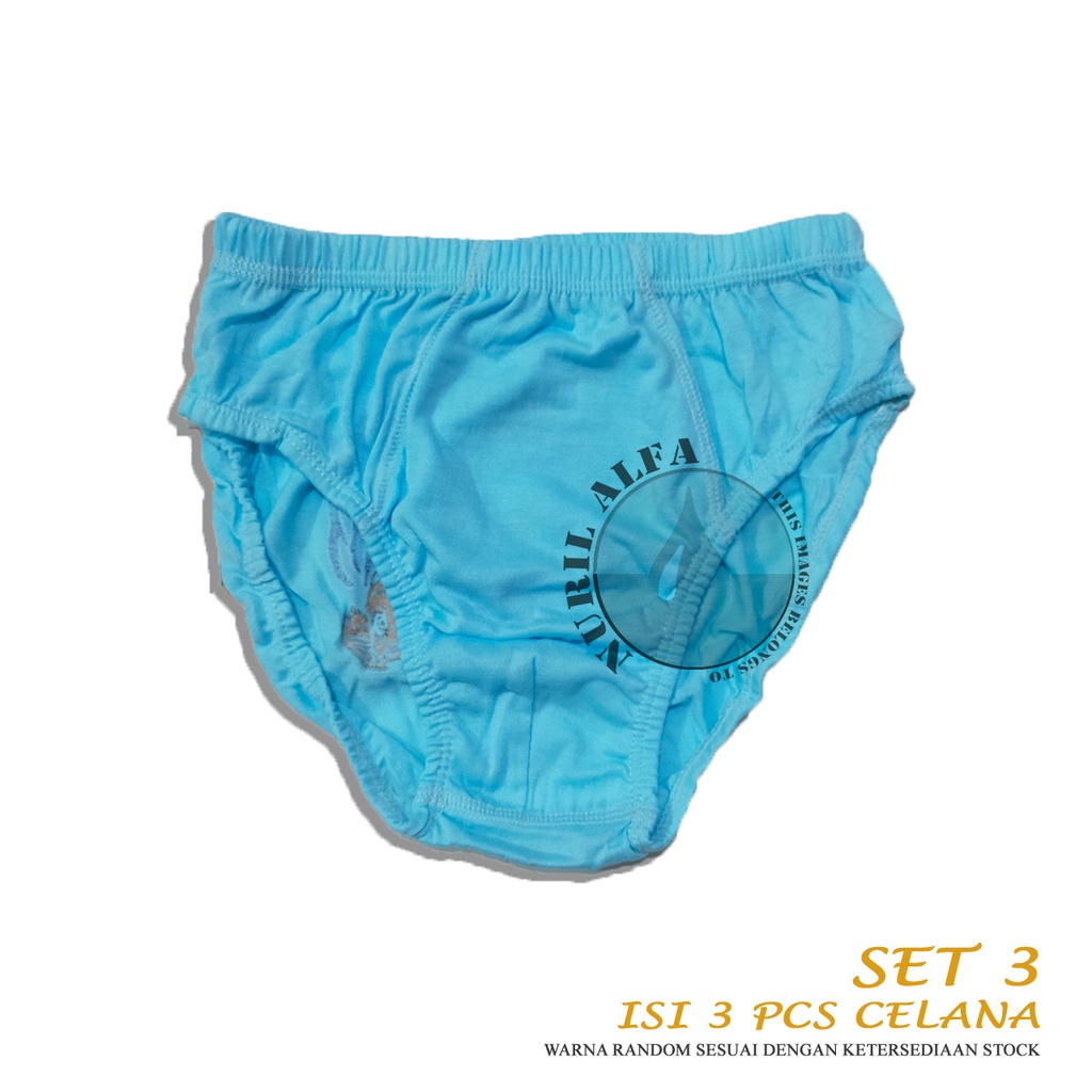 Set isi 3 Pcs Celana Dalam Anak Laki-Laki Big Size - Jumbo - Extra Large Agree CD Underwear