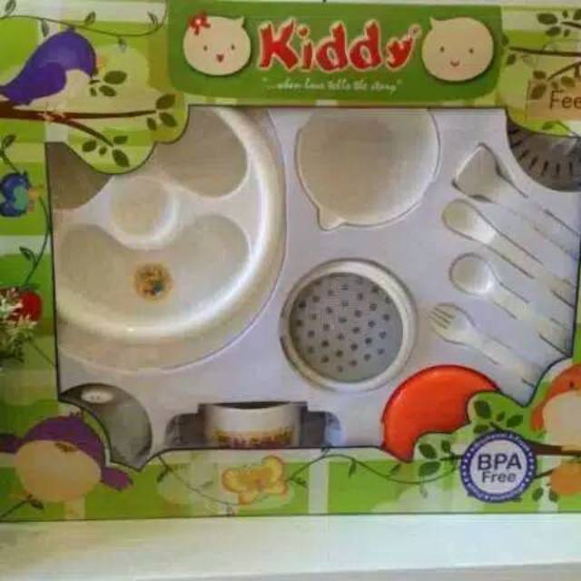 FOOD MAKER BABY KIDDY SET BESAR-FEDDING KIDDY BESAR-PERESAN JERUK KIDDY-SET ALAT MAKAN KIDDY BESAR