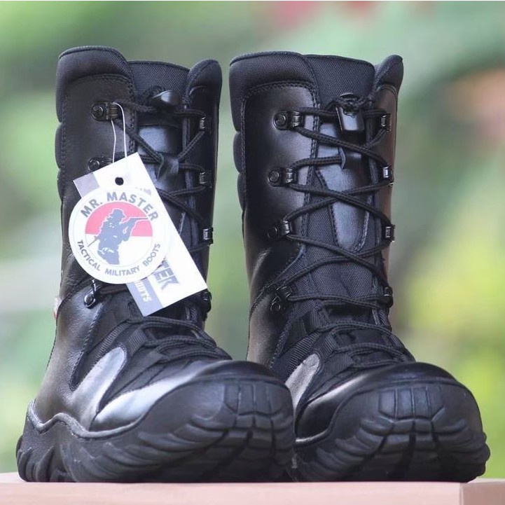 SEPATU PDL MR MASTER KULIT SAPI ASLI SEPATU PDL DINAS LAPANGAN TNI POLRI SECURITY SATPAM