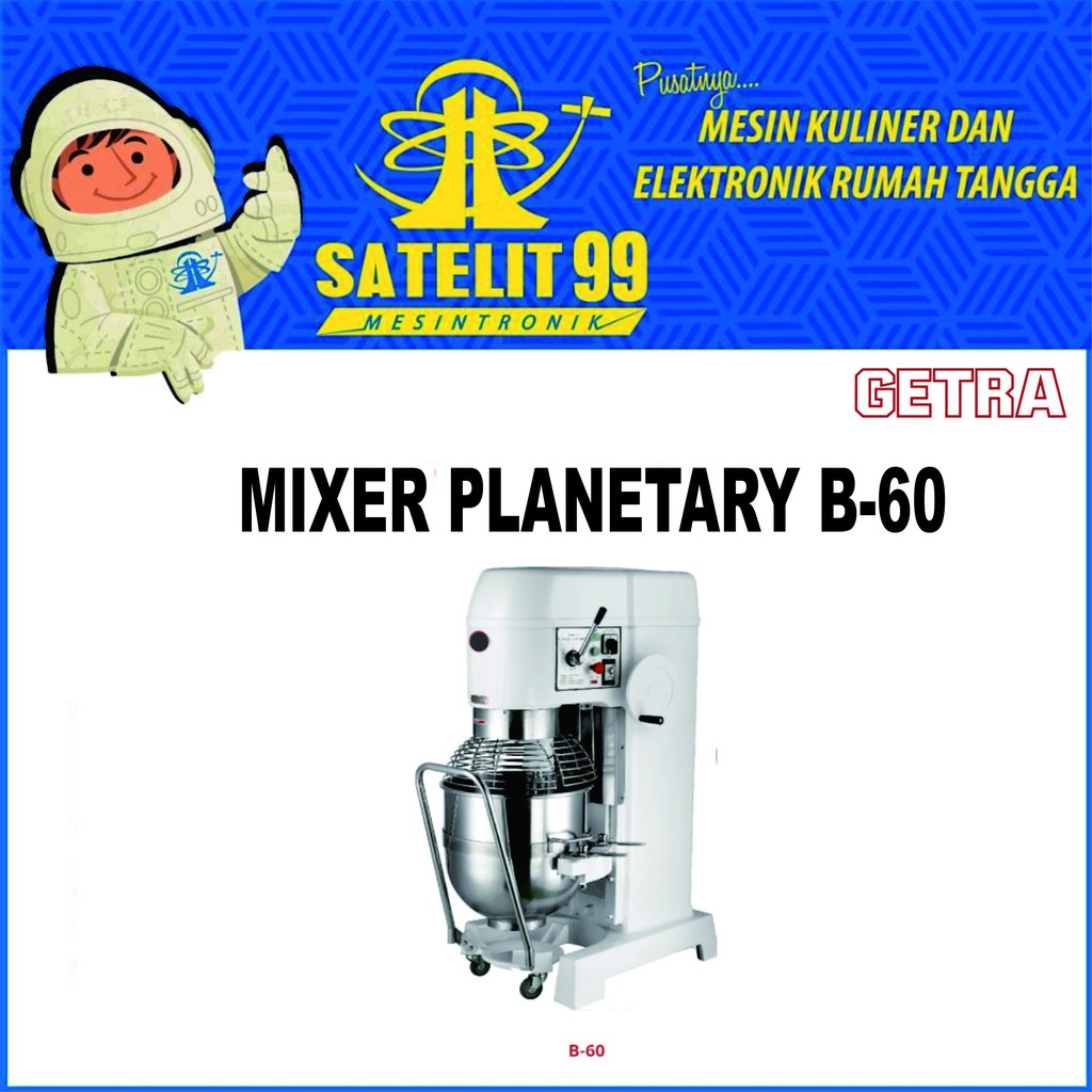 MIXER PLANETARY GETRA B-60