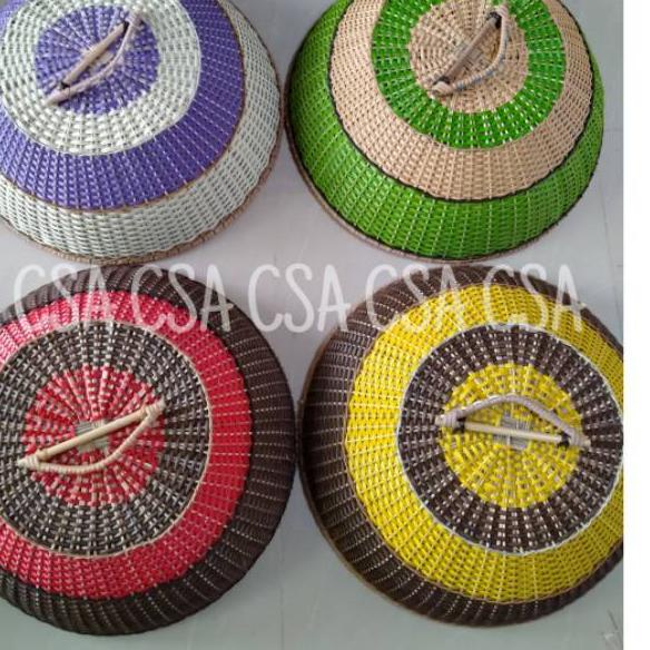 Best Seller.. [FREE ONGKIR] Tudung Saji Rotan bulat Ukuran Besar