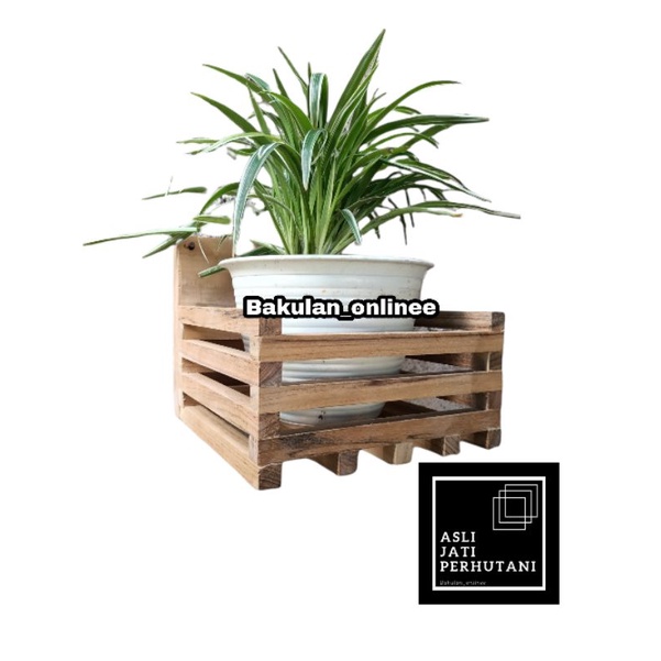 RAK DINDING / RAK BUNGA GANTUNG / STANDING DINDING / TEMPAT POT DINDING / POT BUNGA / TATAKAN POT TE