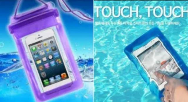 Case Casing Pelindung Sarung Hp Kamera Waterproof Perlengkapan Renang