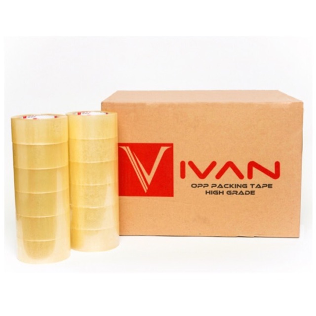 

Lakban Bening IVAN uk 2inc x 72yrd Dus