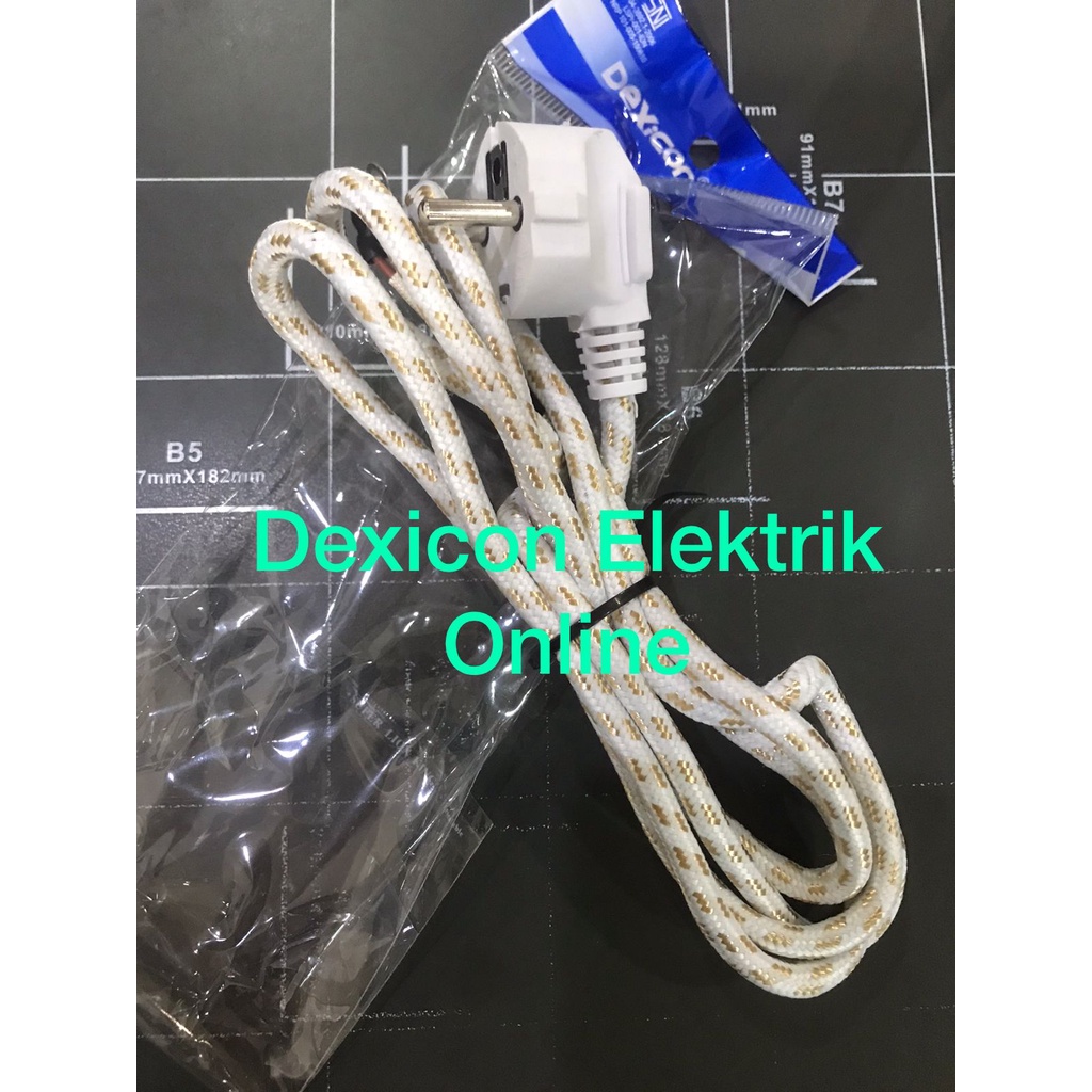 Kabel setrika 1.8 meter/kabel setrika murah/kabel setrika isi 2 kabel/jual kabel setrika/kabel setrika