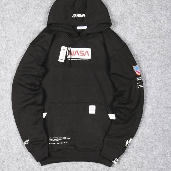 [KODE PRODUK 6VWNT4277] Jacket Sweater Hoodie NASA x AAPE