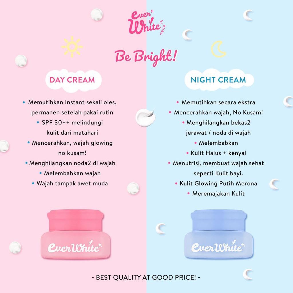 [NEW PACKAGING] EVERWHITE Be Bright Day Cream