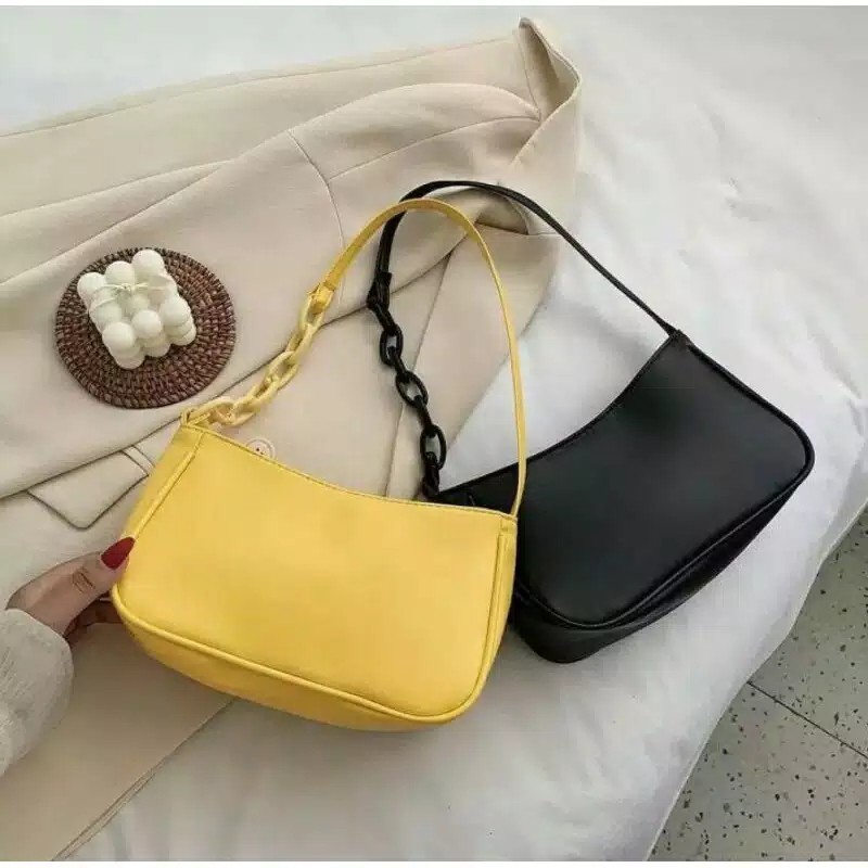 Vintage Korea Rantai-Tas Korean Rantai-Tas Wanita Murah/Tas wanita 2020/Tas Hits 2020(ichiCshop)