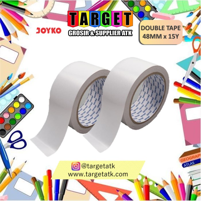 

Spesial Joyko Double Tape 48 Mm X 15 Yard Promo