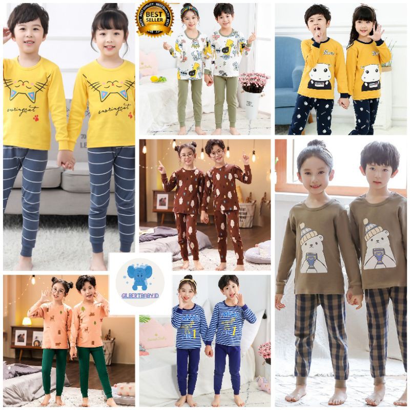 1-12TAHUN BAJU TIDUR ANAK COUPLE (KUALITAS IMPORT