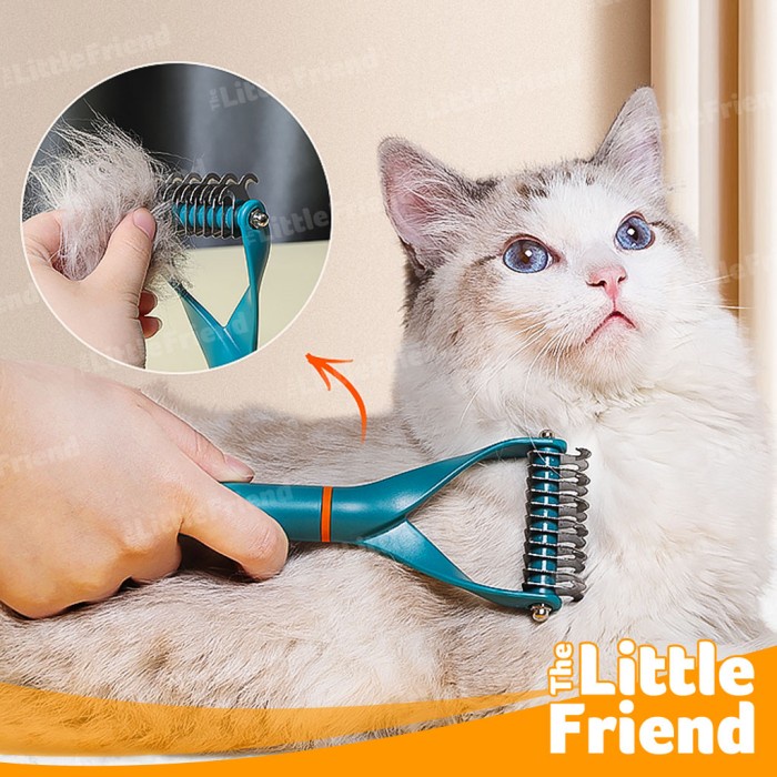 Sisir Grooming Bulu Rontok Kucing Anjing Tipe Long Hair Knotted Comb