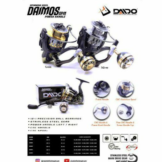 REEL DAIDO DAIMOS  PRO SERIES 4000