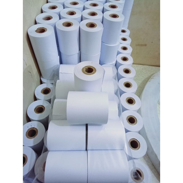 

HJK KERTAS HVS 1PLY 58x48mm Setruk Casio kalkulator paket 1pck isi 10 roll/pcs