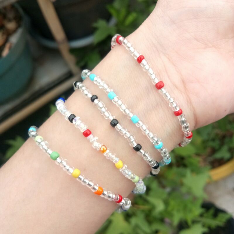 Gelang jaemin chenle nct || gelang kpop idol || manik bening || gelang manik