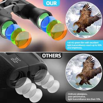 Teropong Berburu Binoculars Compact Zoom 7x50 12x42 - APEXEL