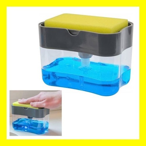 Dispenser Sponge Tempat/Spon spons Sabun Cuci Piring Dishwashing