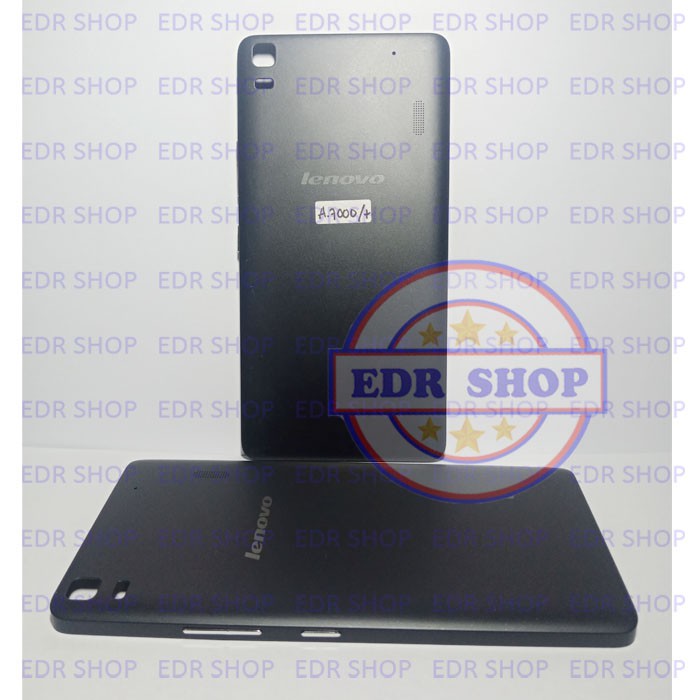 Kesing Lenovo A7000 A7000-A Plus - Casing Backdoor Cover Tutup Belakang Original Hitam