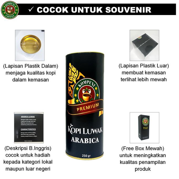 

Apoj0S Kopi Luwak Liar 250Gram (Bukan Luwak Peliharaan) - Bubuk