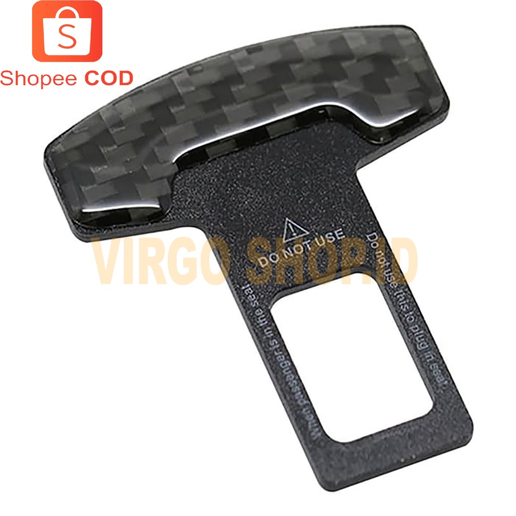 Colokan Seatbelt belt buzzer / BELT BUZZER STICKER UNIVERSAL