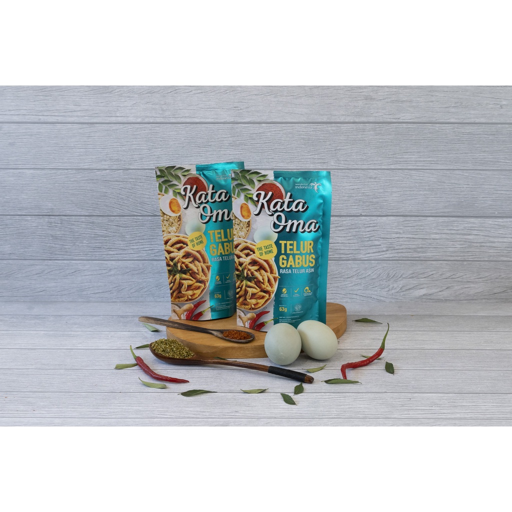 Jual KATA OMA RASA TELUR ASIN SNACK TELUR GABUS | Shopee Indonesia