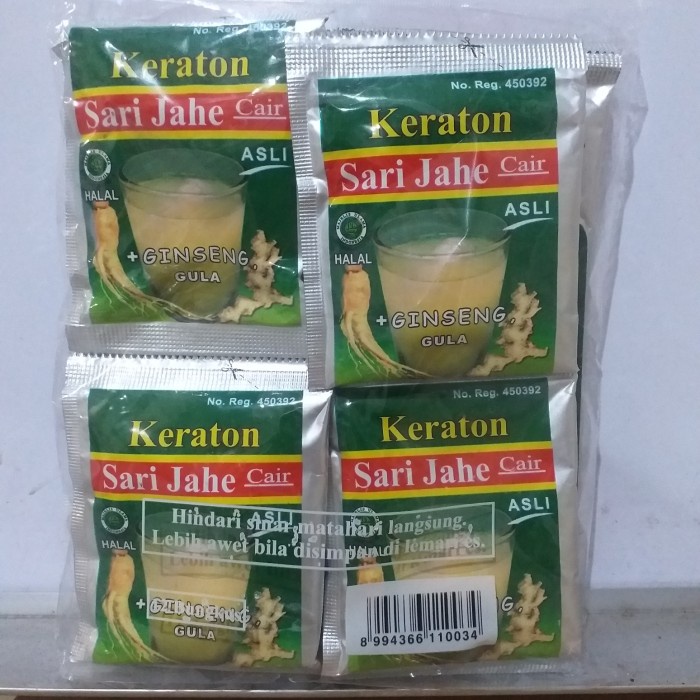 

tradisional-minuman- sari jahe keraton renceng isi 12 -minuman-tradisional.