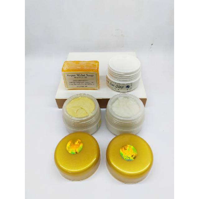 [100% Asli] Cream Walet Super Gold Pagi Siang Malam Sabun Anti Iritasi Wajah Original Platinum