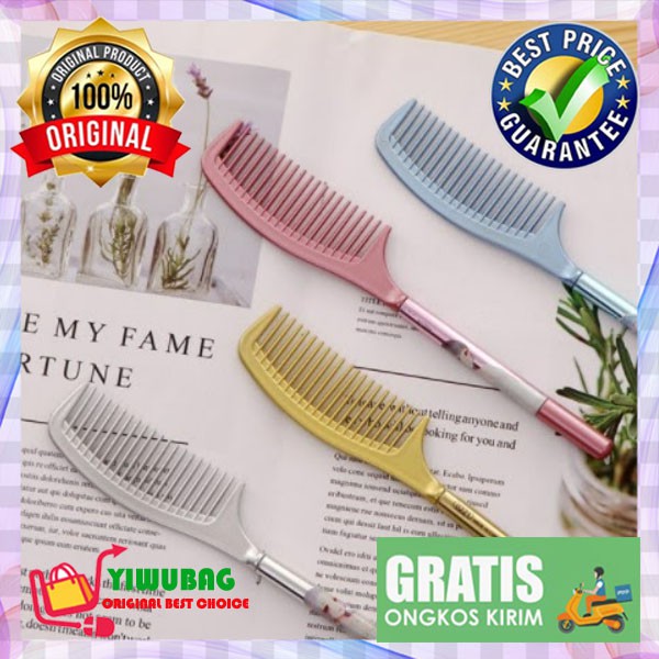 

PULPEN GEL MOTIF SISIR LUCU IMUT / BOLPEN GEL KARAKTER LUCU DAN IMUT