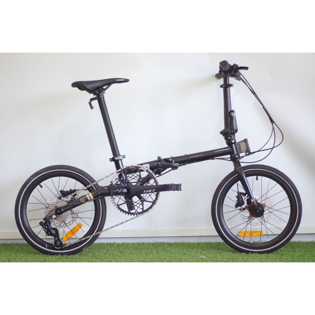 Sepeda Lipat Folding Bike Element Troy X10 X 10 speed Crank Luce Frame Chromolly SNI-1