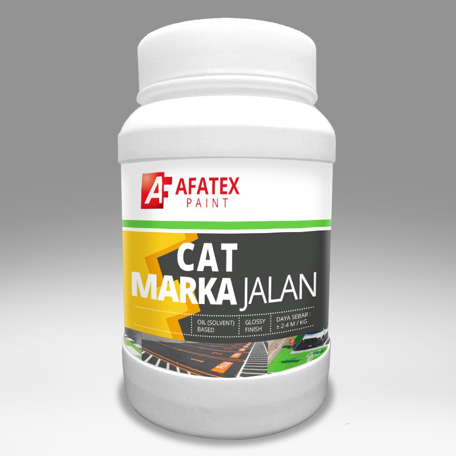 

Cat Marka Jalan (Road Marking Paint) Alfatex - Solvent Based - 1 Kg